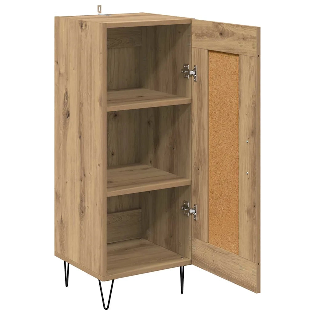 Credenza-Buffet-Armadio da cucina Rovere artigianale 34,5 x 34 x 90 cm 450633