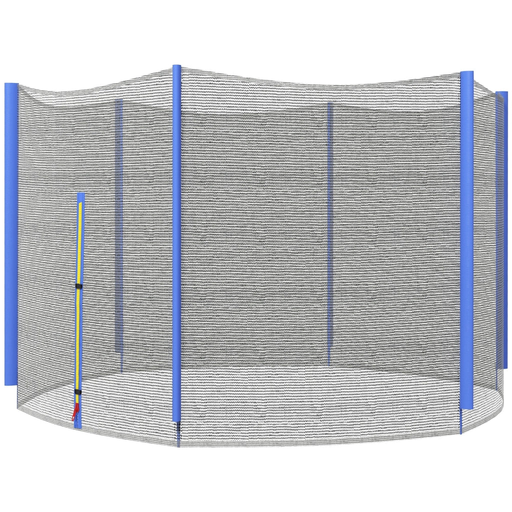 Reti di Sicurezza per Trampolino ¨C zephmum ¨C Grigio ?305 cm 6 Pali