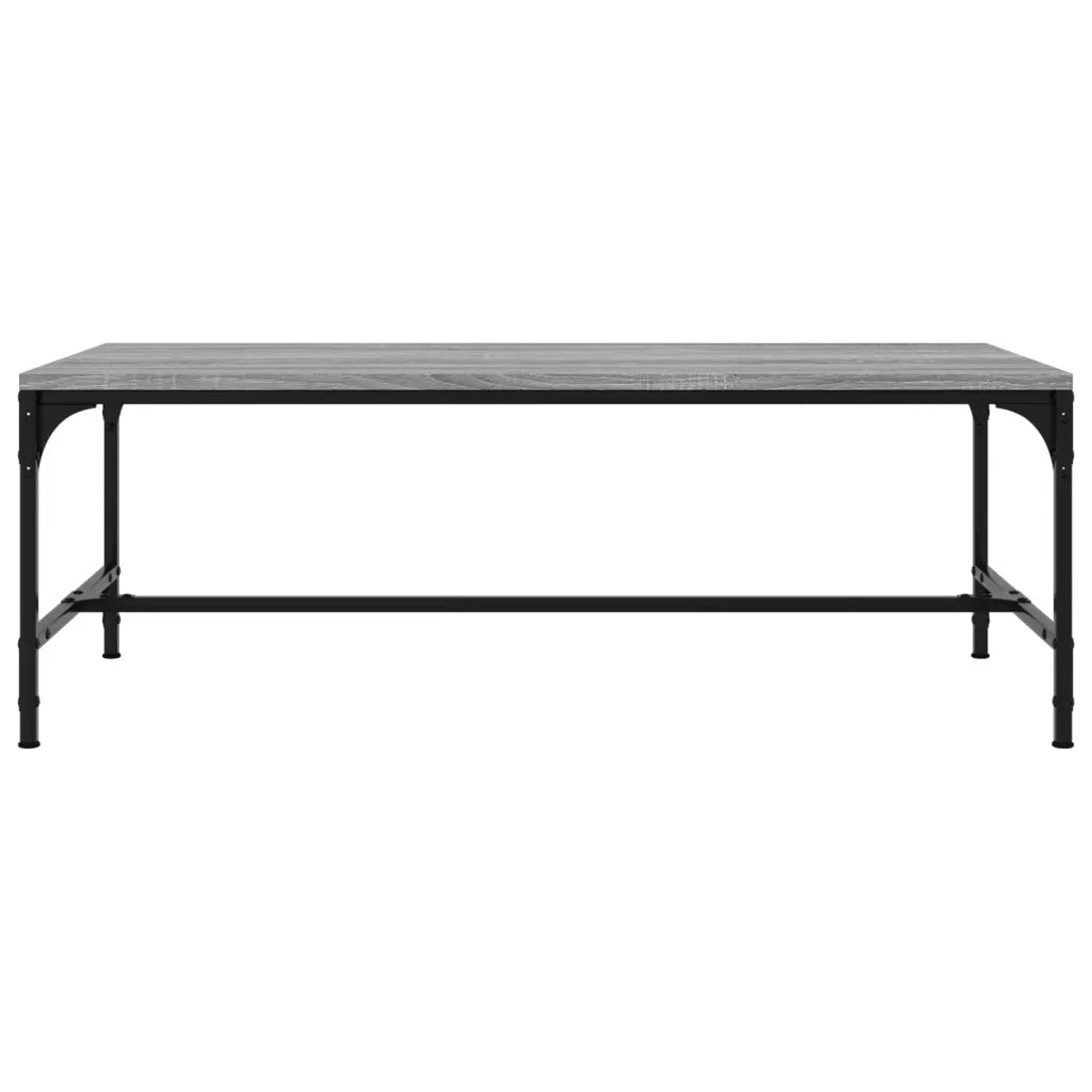 Tavolino da Salotto Grigio Sonoma 100x50x35cm Legno Multistrato cod mxl 12428