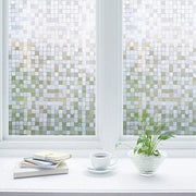 Foglia di Privacy per Finestre in Vetro Fuso Senza Colla per Bagni, Camere da Bagno e Sale di Riunione 44,5 x 200cm