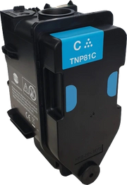 ORIGINAL Konica Minolta toner ciano AAJW451 TNP-81C ~9000 Seiten