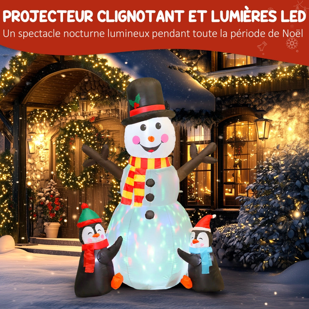 Decorazione Natalizia Gonfiabile ¨C zephmum ¨C 180 cm con Luci LED