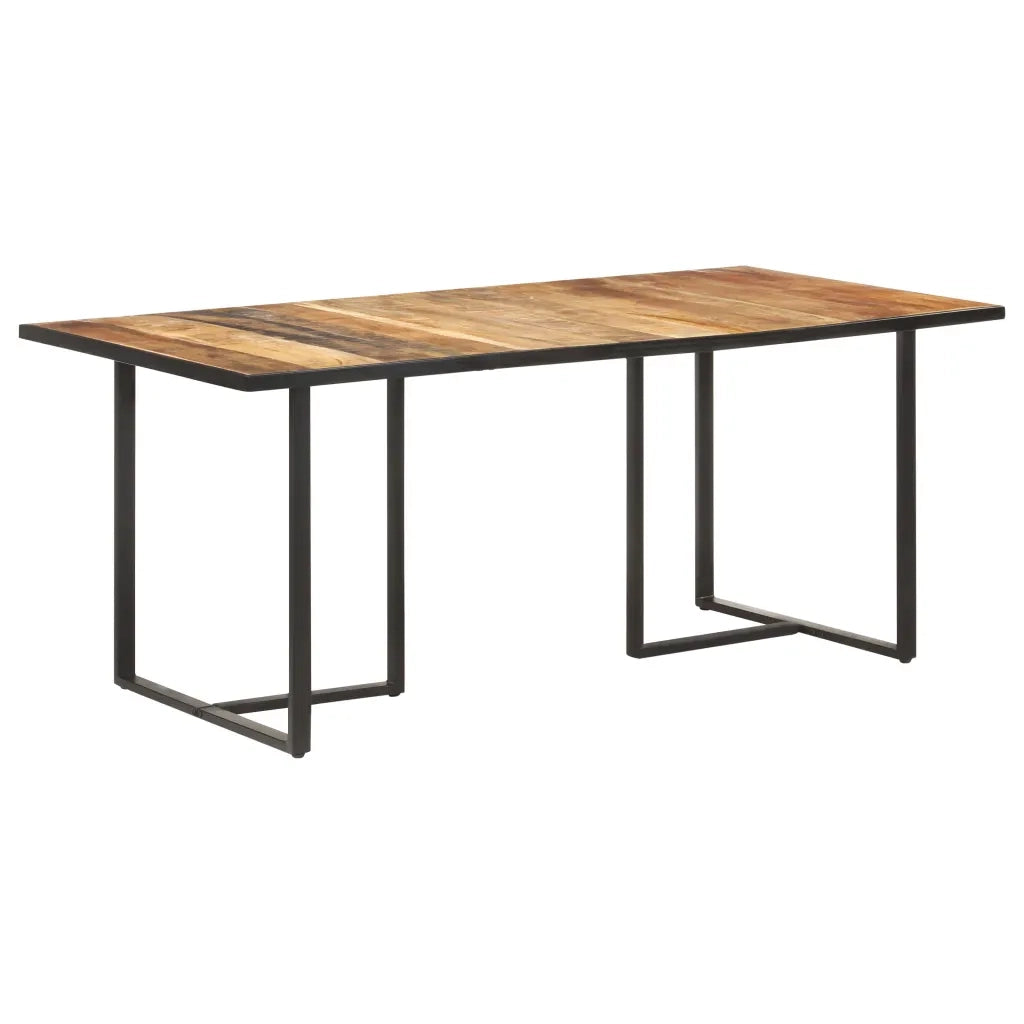 Tavolo da Pranzo | Tavolo da cucina 180 cm in Legno di Mango Grezzo