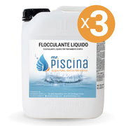 Flocculante Liquido, 3 Confezioni Da 5 Kg