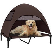 Cuccia per Cani con Tetto ¨C zephmum ¨C 91x76x90 cm Marrone