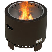 Braciere Feuertonne Fuoco Giardino ¨C zephmum ¨C 45x45x42 cm Nero Bronzo