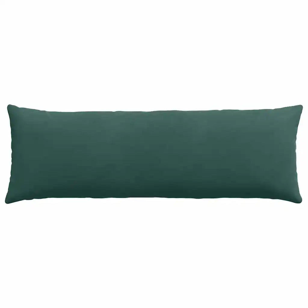 Cuscini da Divano 2 pz | Cuscini per sedie Verde Scuro 120 x 40 cm