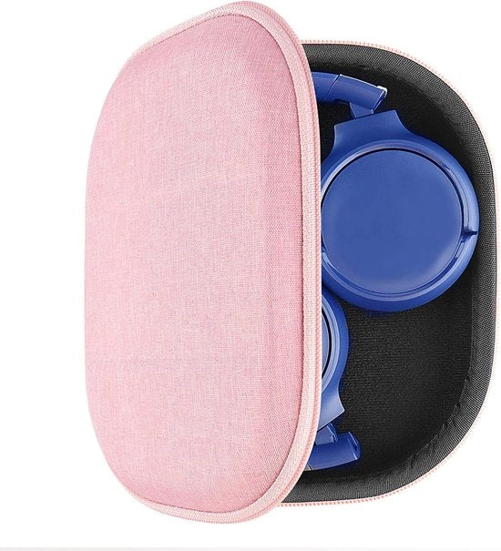 Casoprotettivo per cuffie wireless Bluetooth - Custodia di protezione per cuffie da ascolto - Supporto per cuffie da ascolto con caricabatteria integrato e microfono