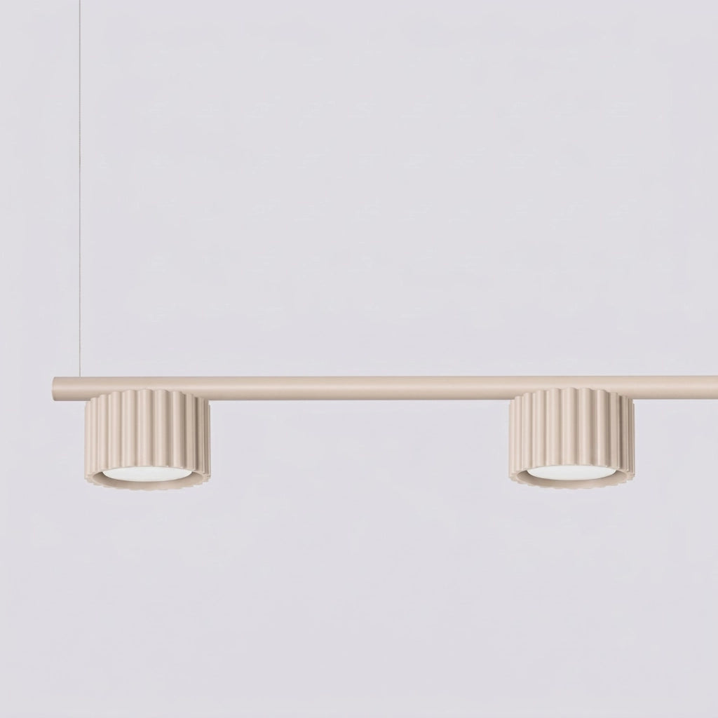Lampadario AURA 4 beige Gx53