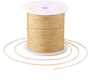 Corda in nylon 0,5 mm - filo intrecciato - corda di perle - corda macramé - corda a nodo cinese - 150 yards/rollo - corda di perle