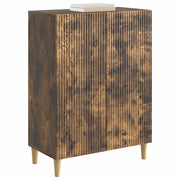 Credenza | Madia | Buffet da pranzo | Armadio da pranzo Rovere Fumo 66 x 34,5 x 90 cm Legno ingegnerizzato