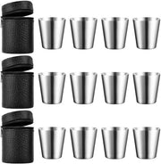 Bicchieri di vetro inacciaabile - contenitori per il braccio - 12 pezzi - 30 ml