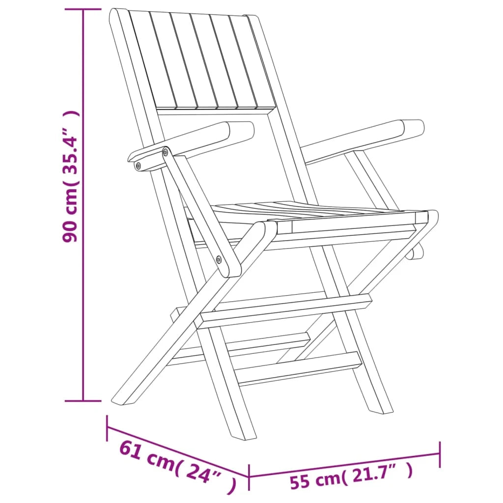 Set da pranzo da esterno/mobili da giardino in legno massello di teak da 5 pezzi 02_0014301