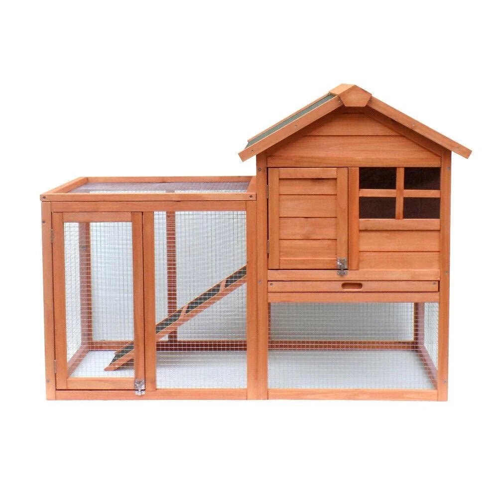 Gabbia/cabina in legno per conigli roditori polli o altri piccoli animali 870 x 465 x 1600 mm 16_0002236