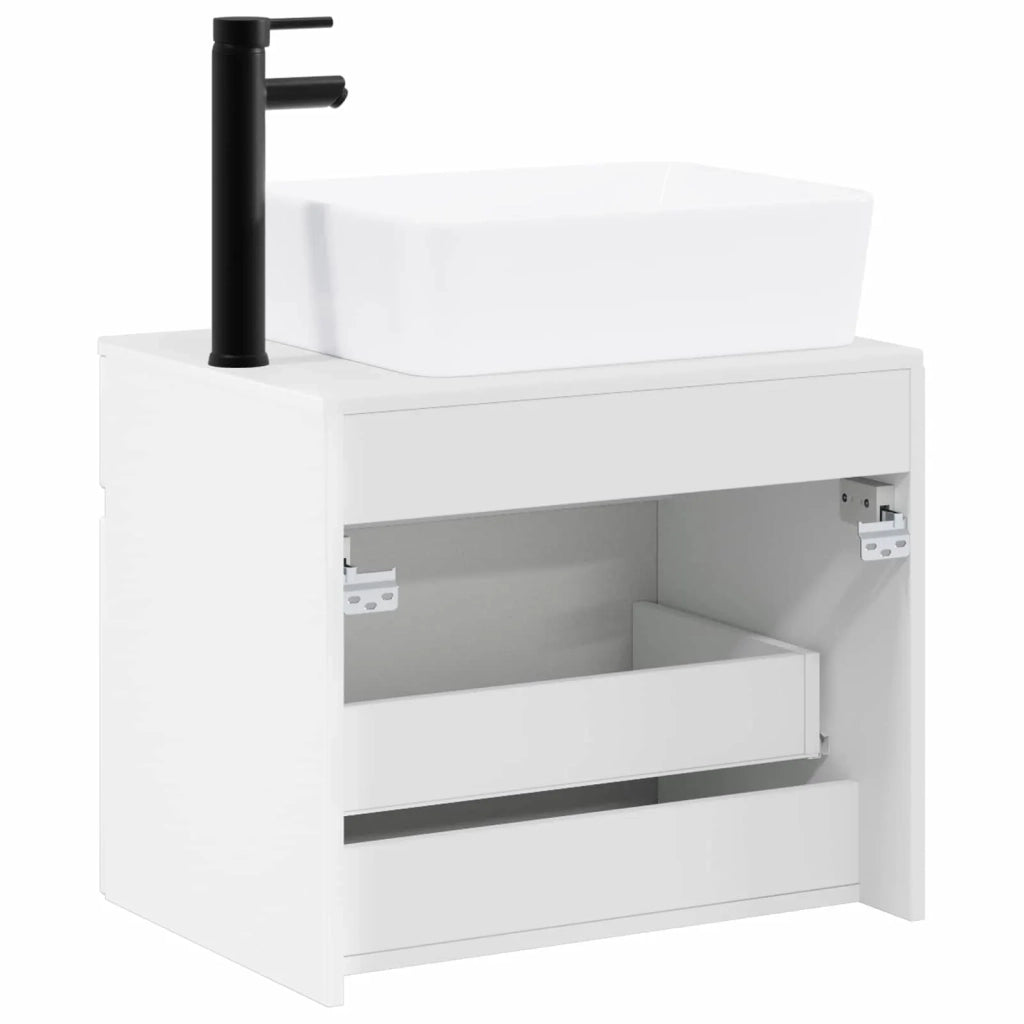 Set di mobili per il bagno Bianco Legno ingegnerizzato 3404300
