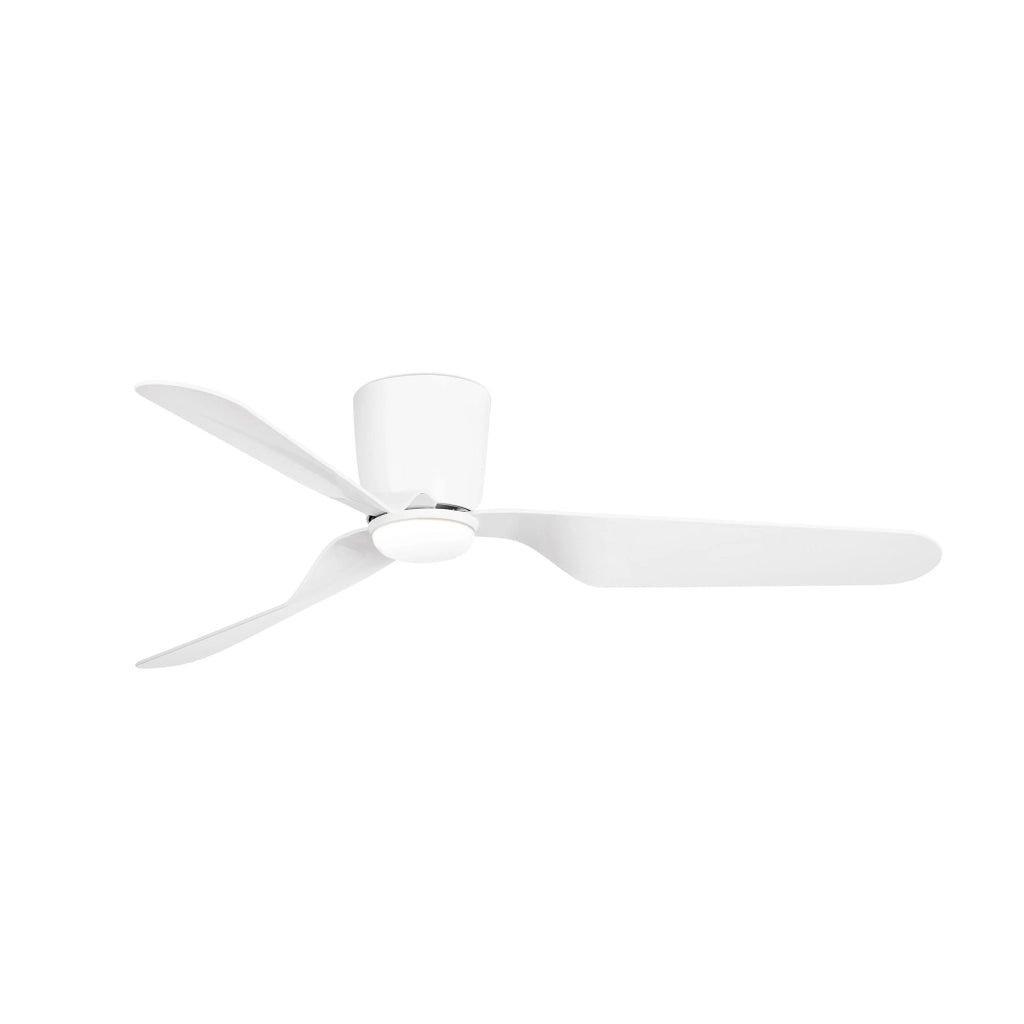 FARO Ventilatore da soffitto con luce Pemba Ø1320 mm bianco acciaio e ABS motore DC 15 W 3000 K 3 pale 6 velocita funzione estate-inverno telecomando incluso FARO-33471N_3