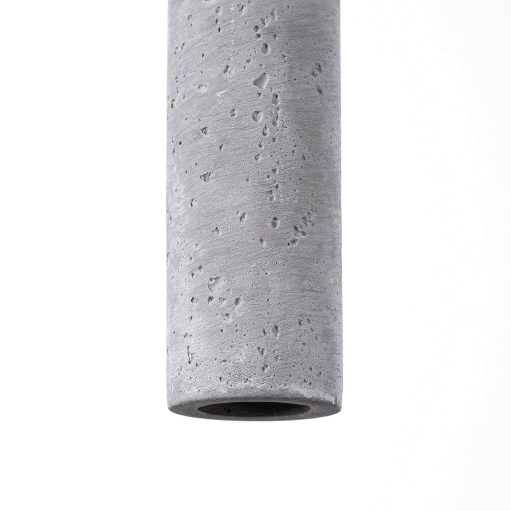 Lampada a sospensione cemento grigio Velino Pure Lume G9 8W