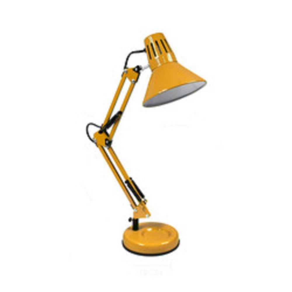 Trade Shop - Lampada Da Scrivania Con Braccio Snodabile Attacco E27 Luce Tavolo Per Ufficio -
