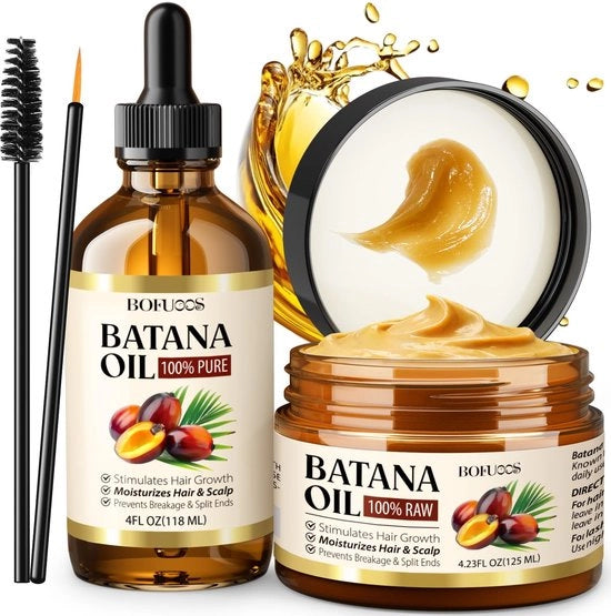 Olio per capelli 100% puro - Idraulico per capelli danneggiati o secchi - Promuove la crescita capillare - Prevenzione della rottura dei capelli - 118 ml, prodotto a freddo