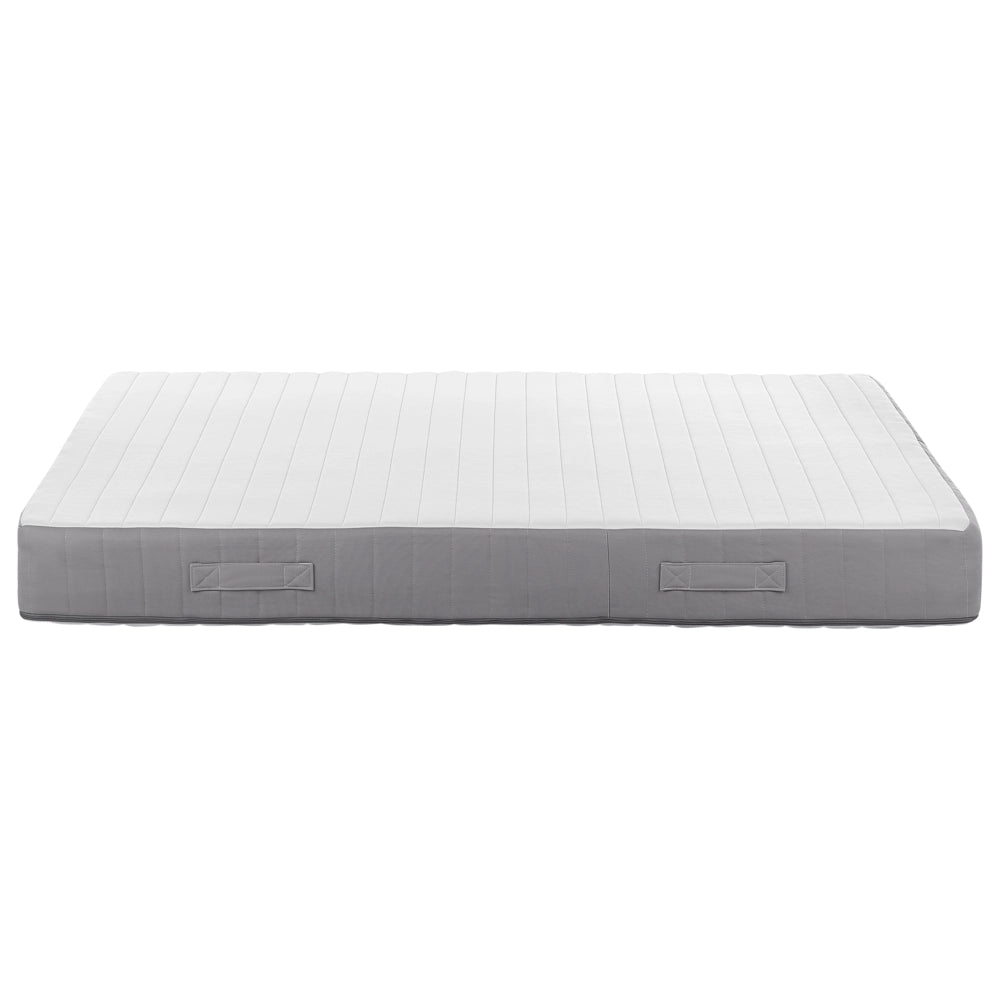 Materasso a molle insacchettate EU matrimoniale con maniglie imbottitura in Memory Foam rinfrescante sfoderabile 160 x 200 cm Firm Design moderno trapuntato