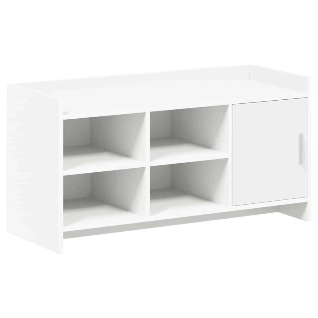 Mobile per scarpe con archiviazione Bianco 100 x 39,5 x 51 cm 8011355