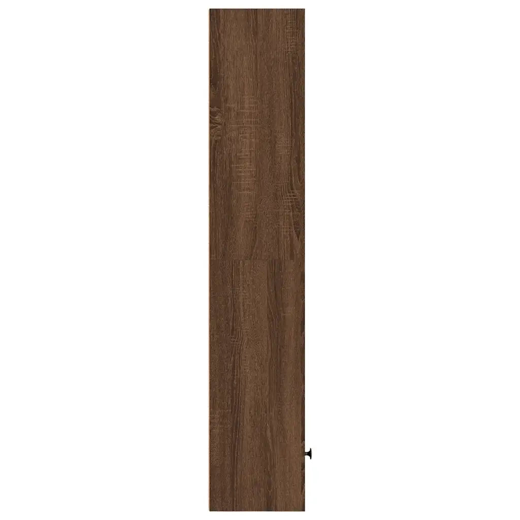 Libreria Rovere Sonoma 31x24x127 cm in Legno Multistrato 860352