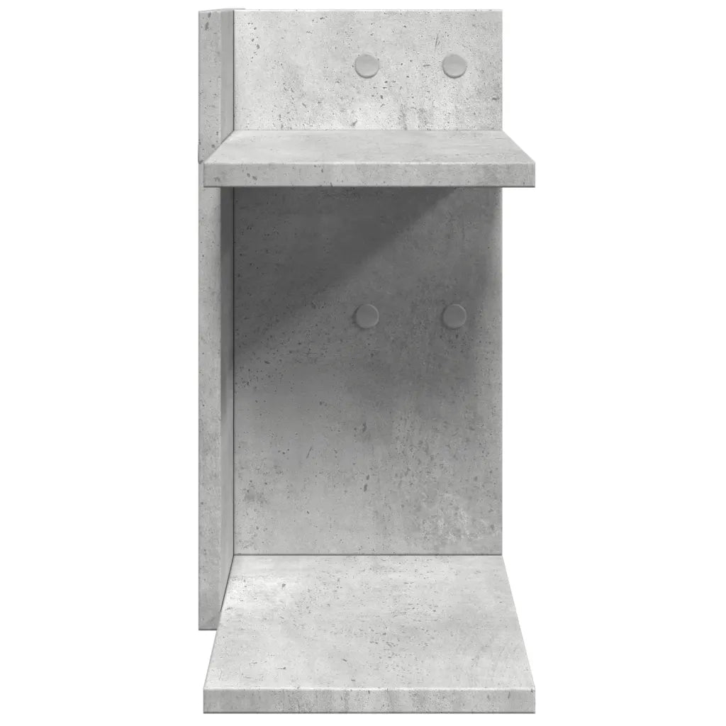 Organizer Scrivania Grigio Cemento 42x21,5x42 cm Multistrato CFW5881473