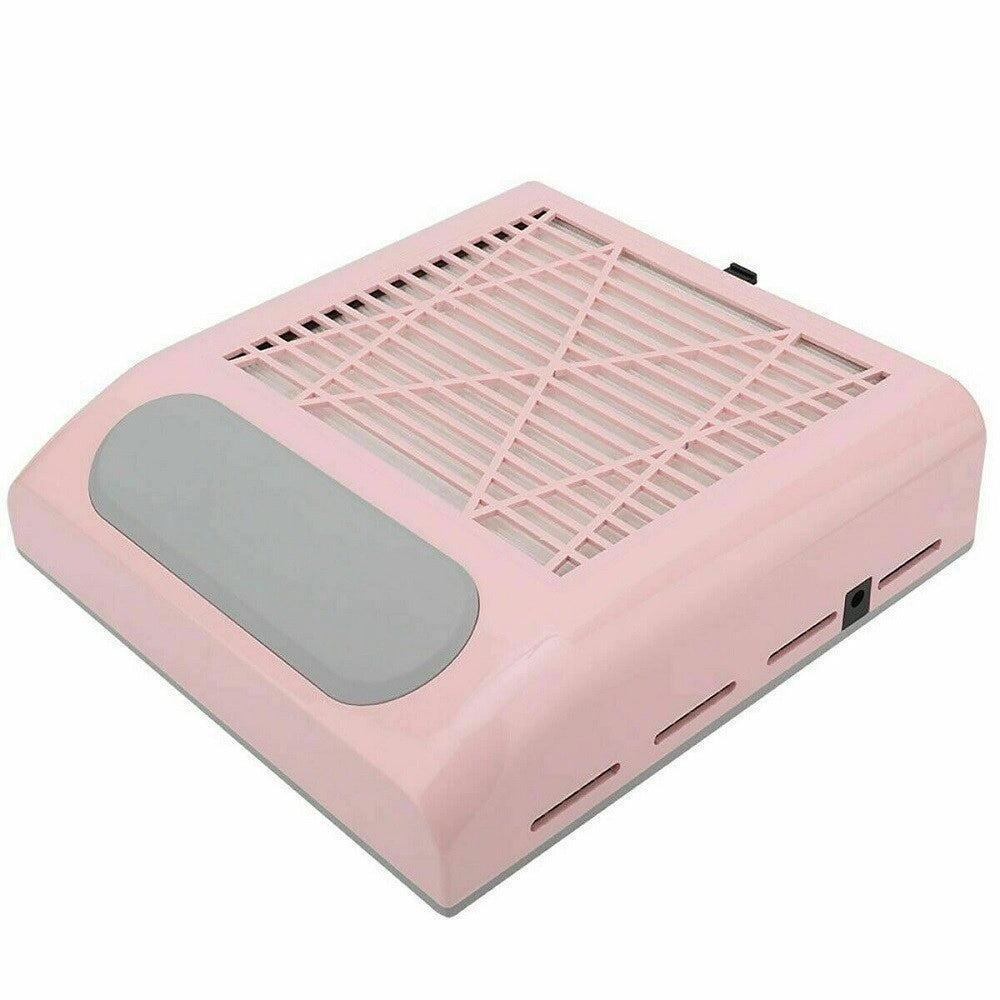 Trade Shop - Aspiratore Polveri Da Tavolo Unghie Nail Art Manicure Professionale 80w Bq-858-8 -