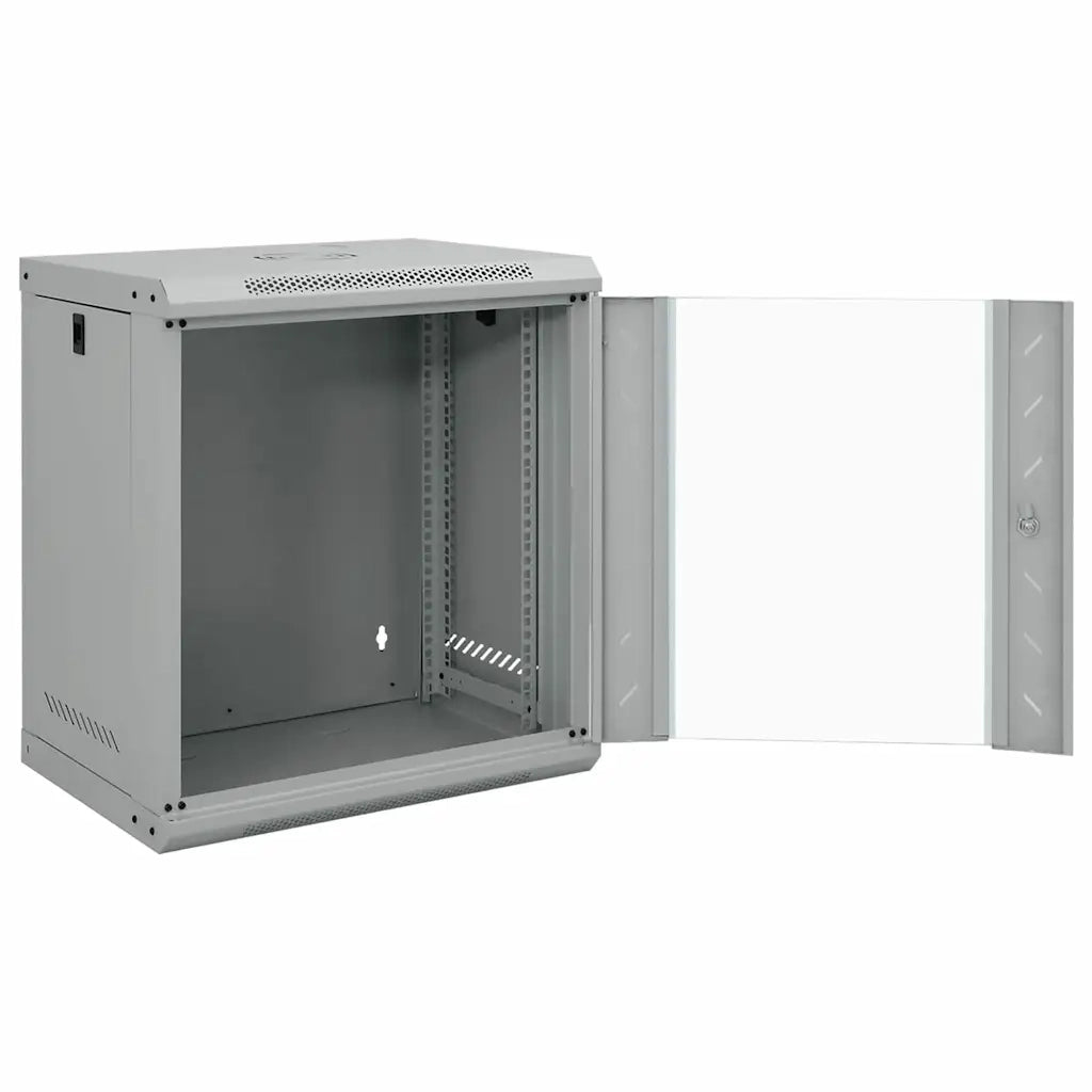 vidaXL Armadietto di rete Grigio 53 x 45 x 60 cm Acciaio