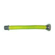 RACCORDO INOX ESTENS GAS 1/2 MAS/FEM 200-400 GIALLO