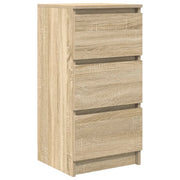 Credenza | Madia | Buffet da pranzo | Armadio da pranzo Rovere Sonoma 37,5x35x76 cm in Legno Multistrato