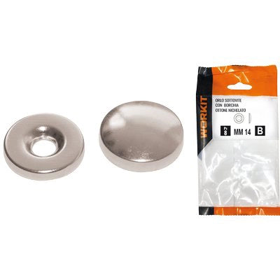 ORLO SOTTOVITE + BORCHIA OTTONE NIC SELF WORKIT - MM 14 CF=PZ 8- 5 confezioni
