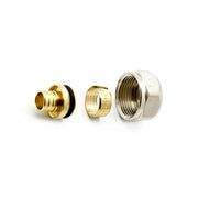 ADATTATORE PER TUBO PE-X- 16 sp 2.0 - 3/4- TIEMM- pezzi 10