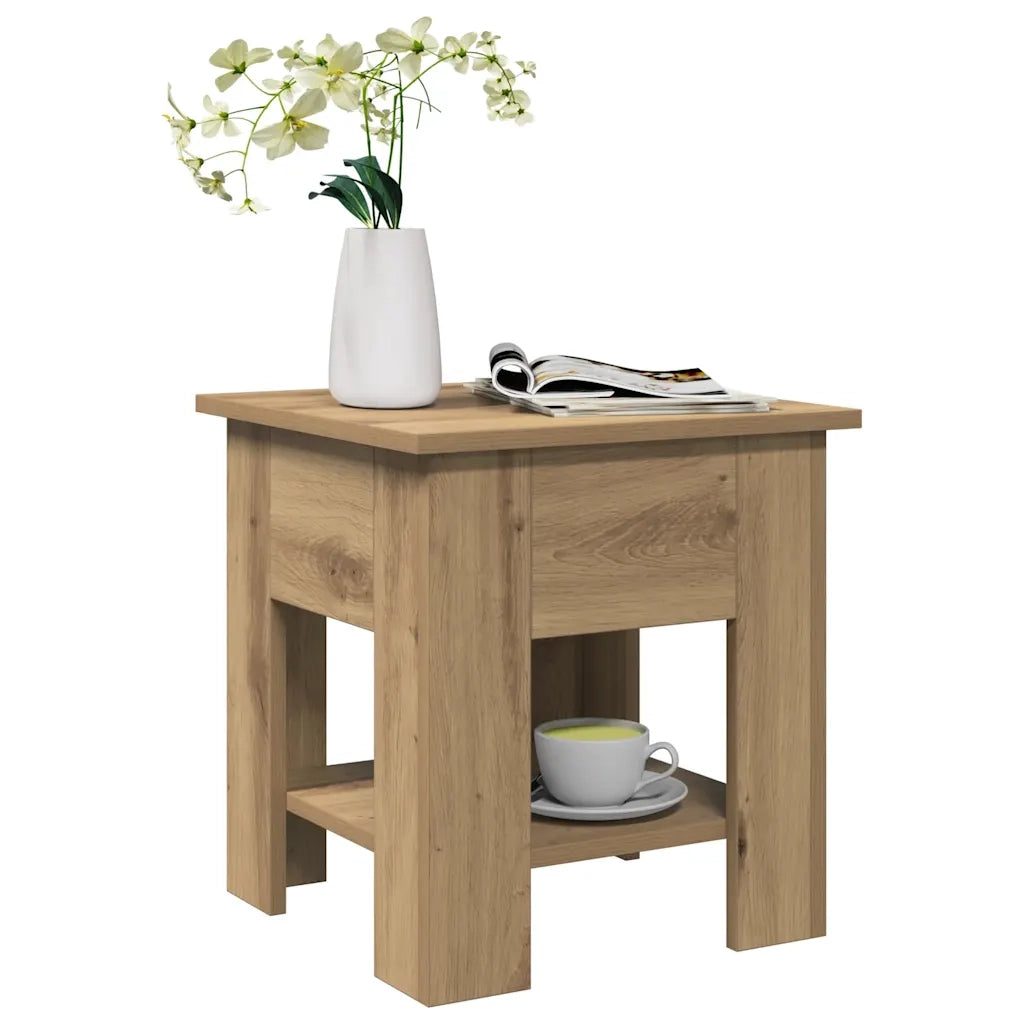 Tavolino da Salotto Artigianale 40x40x42 cm Legno Multistrato 856799