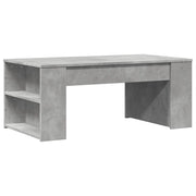 Tavolino salotto | Tavolino da caff¨¨ | Tavolino da Soggiorno Grigio Cemento 102x55x42 cm Legno Multistrato