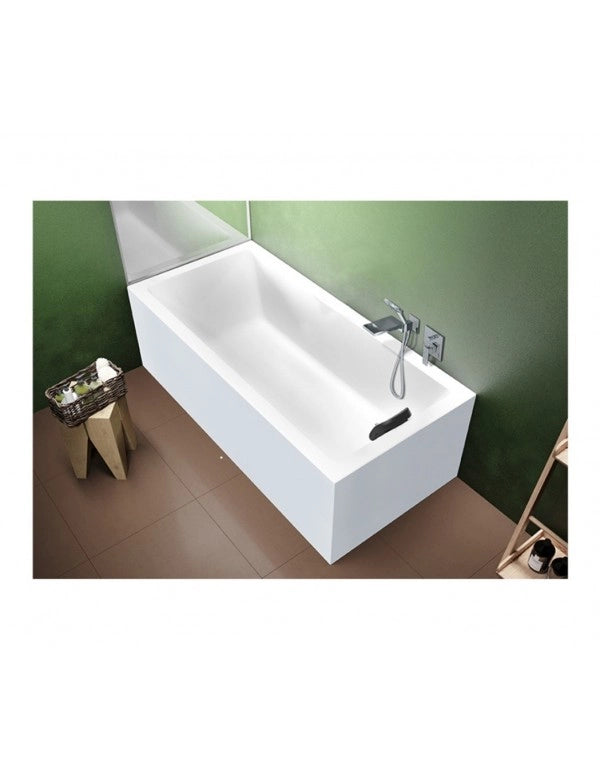 RIHO RETHINK CUBIC Vasca da bagno Plug&Play Dritta 180x90 cm