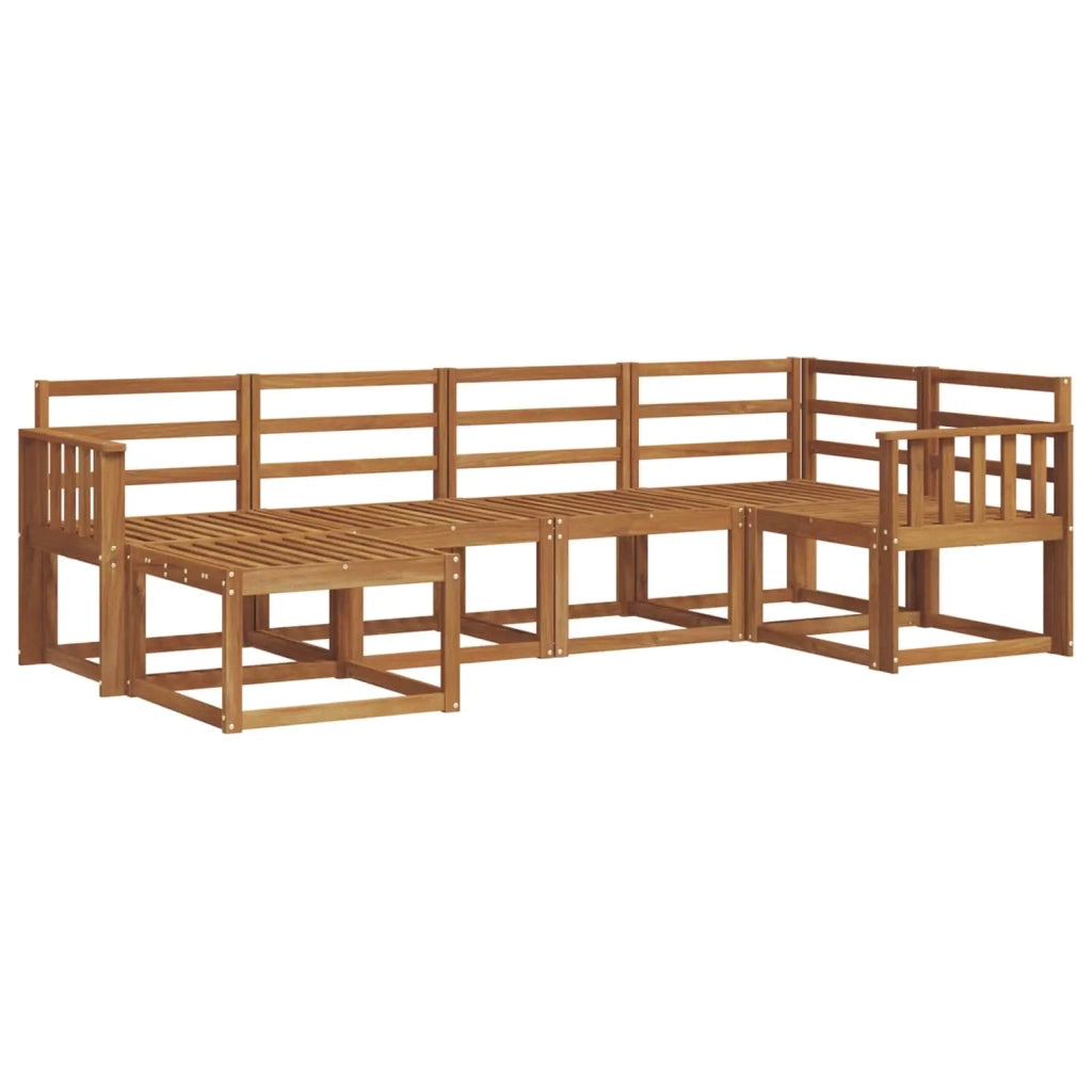 Set di divani da esterno 6 pcs Naturale 3366632