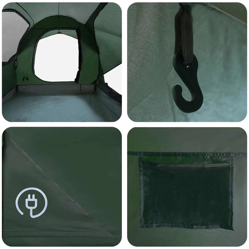 Tenda da auto con tetto Verde militare 239 x 210 x 210 cm 42028538
