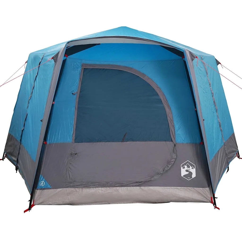 Tenda da Capanna per 5 Persone Blu e Grigio 333 x 317 x 194 cm 42004030