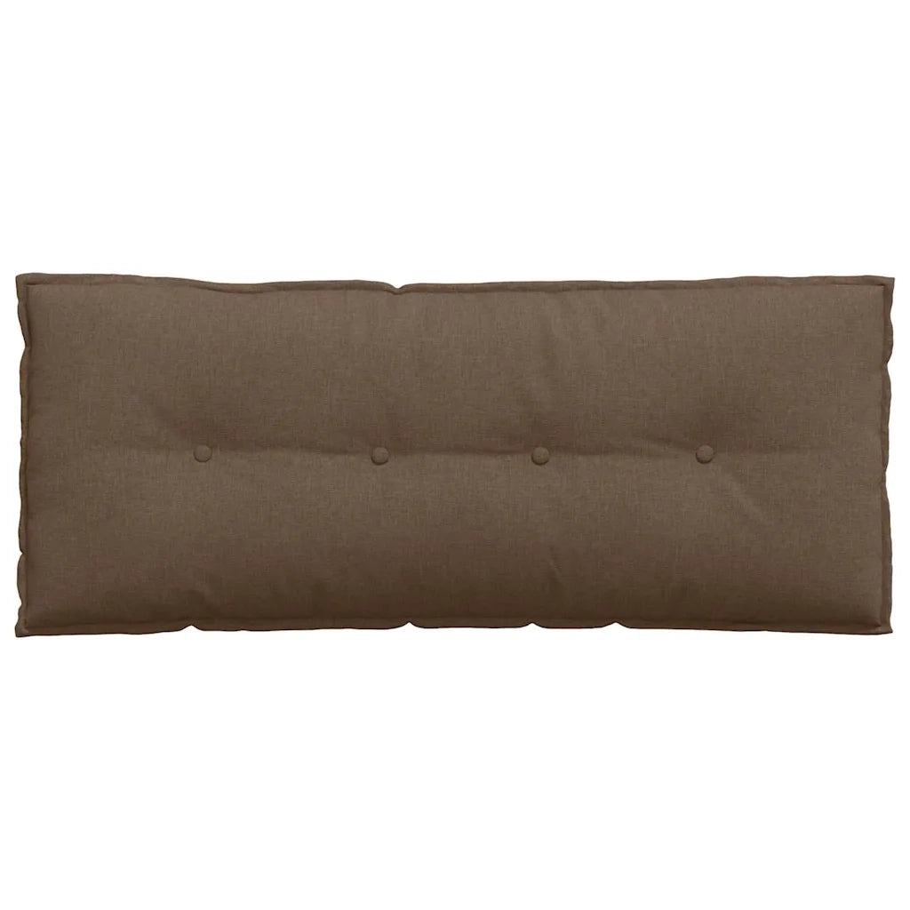 Cuscino per Schiena Marrone 120 x 19 x 50 cm Tessuto