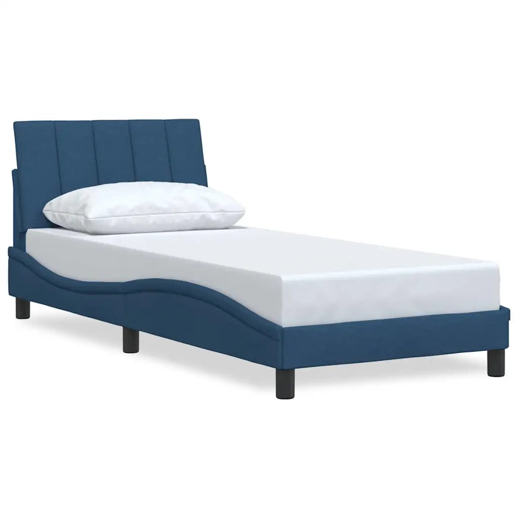Giroletto senza Materasso Hanko Blu 90x190 cm in Tessuto 3310362