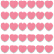Magnetismo per lavagne, 30 pezzi forti magneti per frigorifero, minimagnetismi piccoli per lavagne, lavagne da parete (cuore, rosa)
