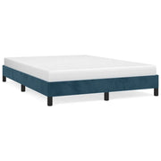 Letto matrimoniale | Letto per adulti | Giroletto senza Materasso Blu Scuro 140x200 cm Velluto