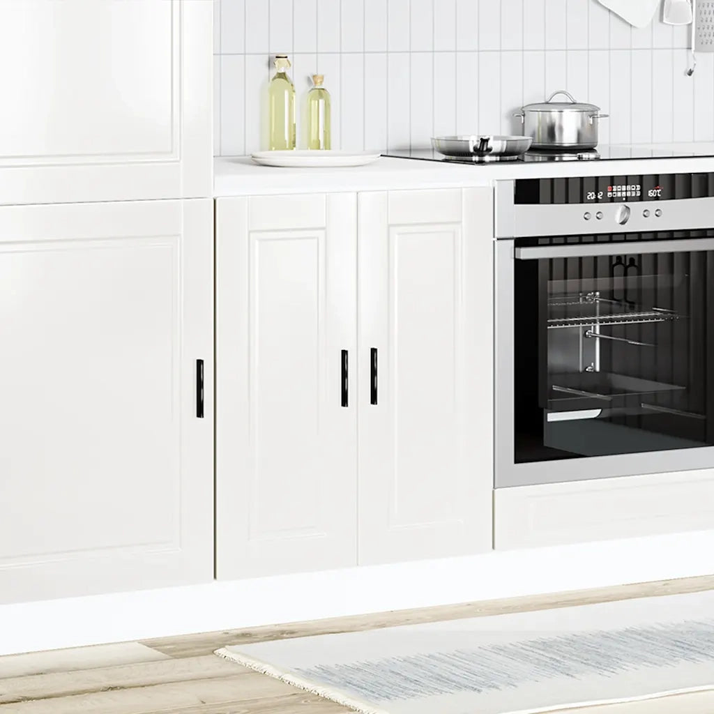 Base da Cucina Porto Bianco Lucido in Legno Multistrato 853919