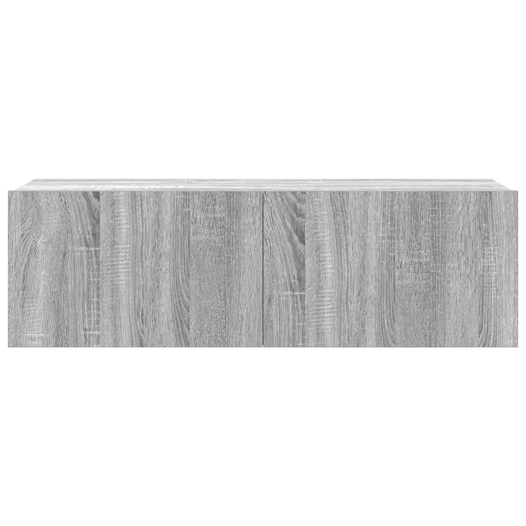 Set di Mobili Porta TV 4 pz | Armadietto TV | Mobile Porta TV Grigio Sonoma in Legno Multistrato
