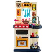 Set di 1 cucina giocattolo per bambini 45 x 26 x 79 cm con luci e suoni realistici atmosfera educativa blu PP 20_0011625