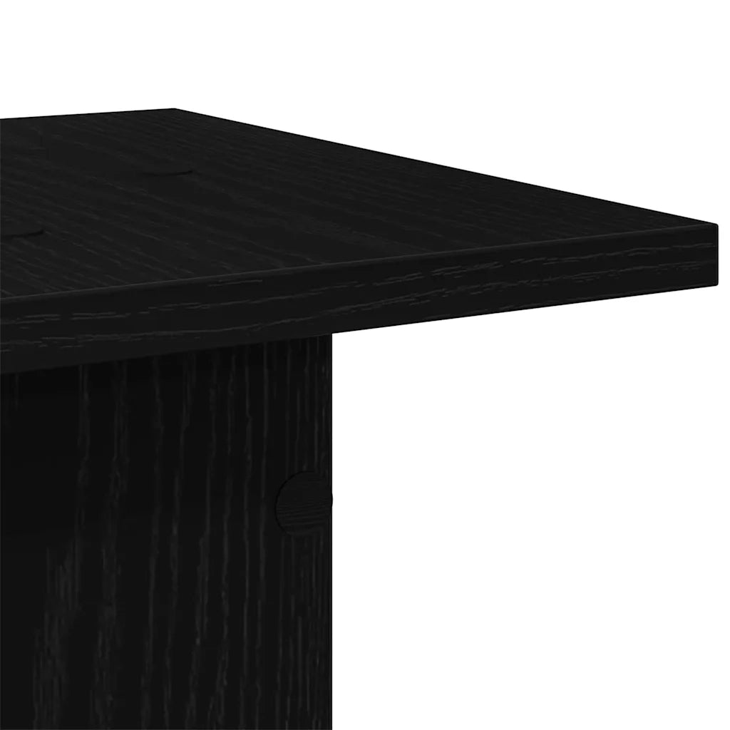 Supporto per piante 2 pz Rovere Nero 30 x 30 x 40 cm CFW7102460