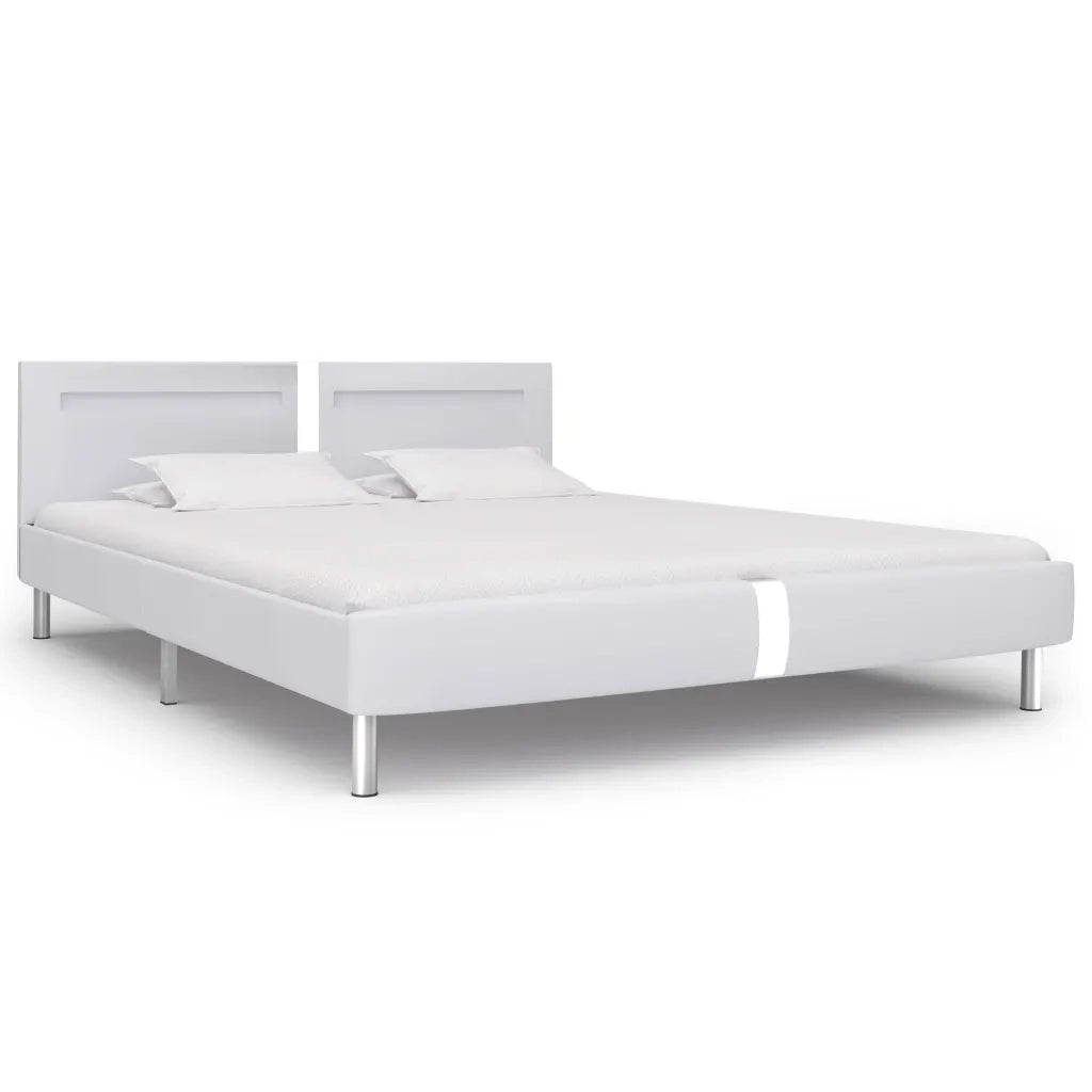 Giroletto con LED senza Materasso Bianco 180x200 cm 280855