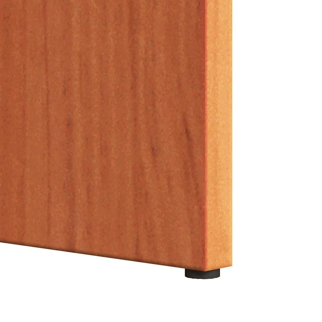 vidaXL Tavolino da salotto 2 pcs Cera marrone 49 x 49 x 28 cm
