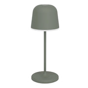 Lampada Ricaricabile Moderna Mannera-S Acciaio Verde Led 1,8W 170Lm Ip54